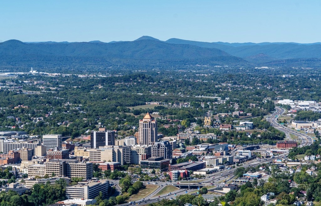 Roanoke Virginia Serving Areas