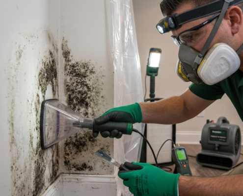 Black mold removal services